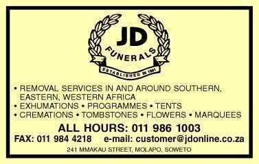 J D Funeral Parlour