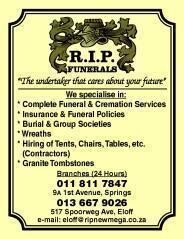 R I P Funeral Undertakers