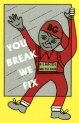 Breet Glas-Joe CC