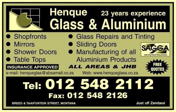 Henque Glass & Aluminium
