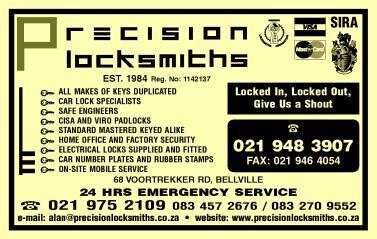 Precision Locksmiths CC