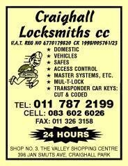 Craighall Locksmiths CC