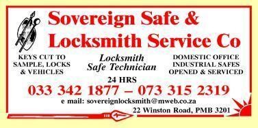 Sovereign Safe & Locksmith Service Co