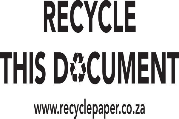 Paper Recycling Assn Of South Africa