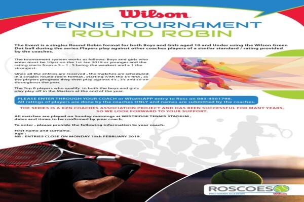 Roscoe's Pro Shop & Tennis Academy