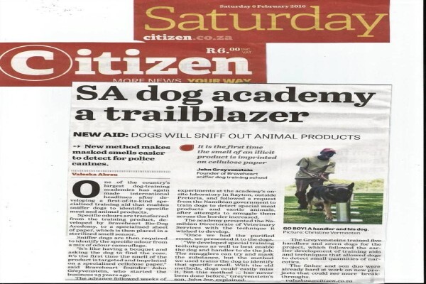 Braveheart Bio Dog Academy