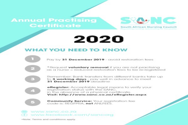 S A Nursing Council