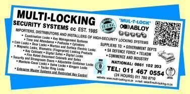 Multi-Locking Security Systems CC