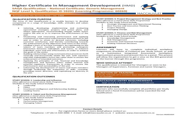 Maccauvlei Learning Academy