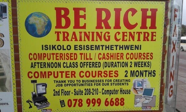 Be Rich Training Centre Cc