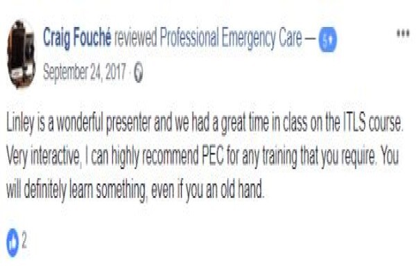 Professional Emergency Care cc
