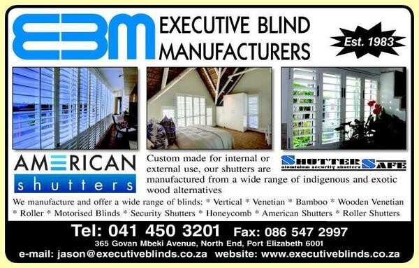 Executive Blind Manufacturers