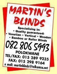 Martin's Blinds & Carports
