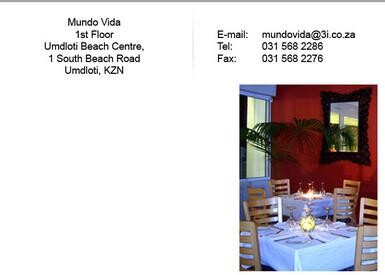 Mundo Vida Restaurant