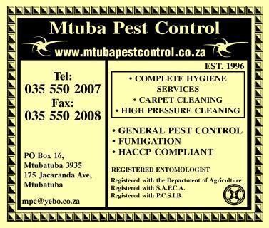 Mtuba Pest Control