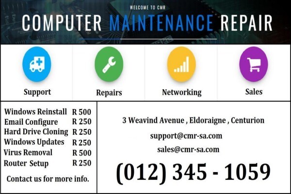 Computer Maintenance & Repair