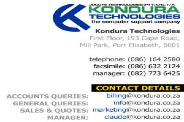 Kondura Technologies CC