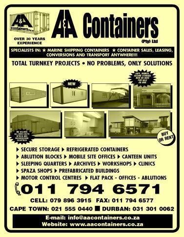 A & A Containers (Pty) Ltd