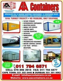 A & A Containers (Pty) Ltd