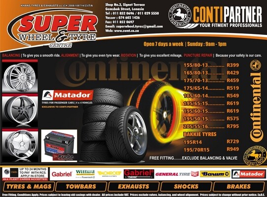 Superwheel & tyre