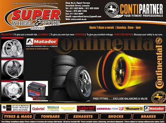 Superwheel & tyre