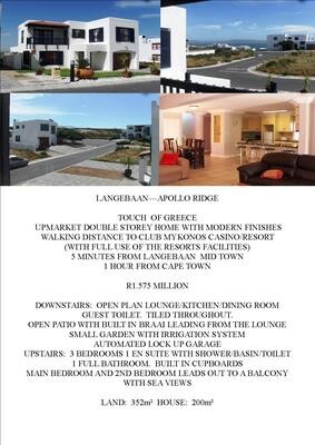 Wild Coast Properties-Langebaan