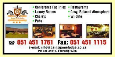 Bains Game Lodge & Conference Centre