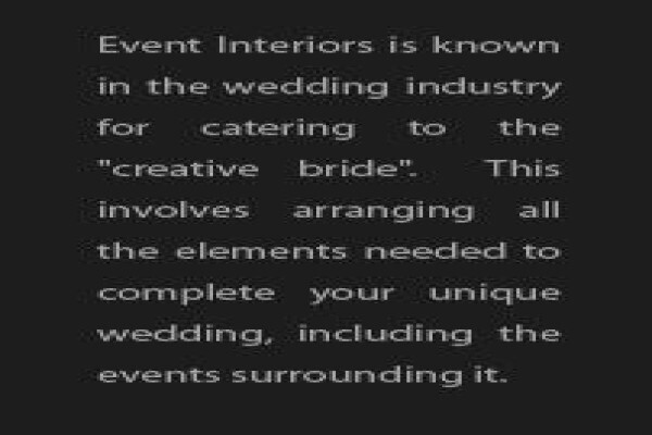 Event Interiors CC