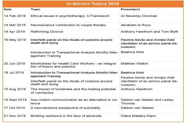 FAMSA Families South Africa (WESTERN CAPE):Appointments