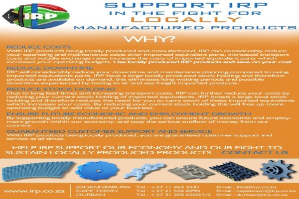 I R P Engineering Plastics (PTY) LTD