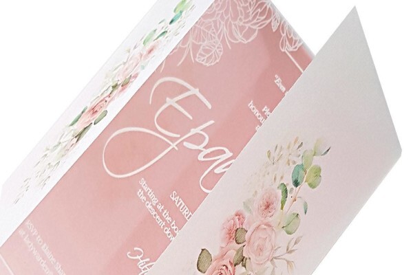 Fuchsia Wedding Stationery Design