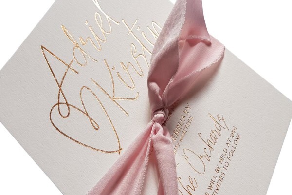 Fuchsia Wedding Stationery Design