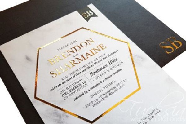 Fuchsia Wedding Stationery Design