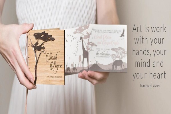 Fuchsia Wedding Stationery Design