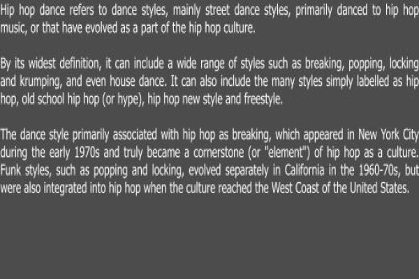 Dance Zone