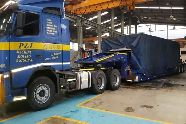 P & L Machine Moving & Rigging CC