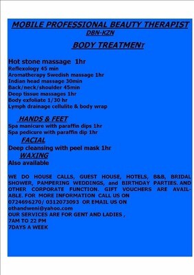 Othandweni Professional Mobile Therapist