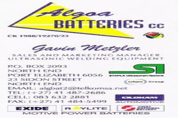 Algoa Batteries CC