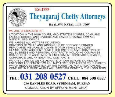 Theyagaraj Chetty Attorneys