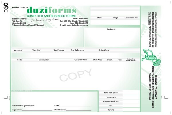 Duzi Forms
