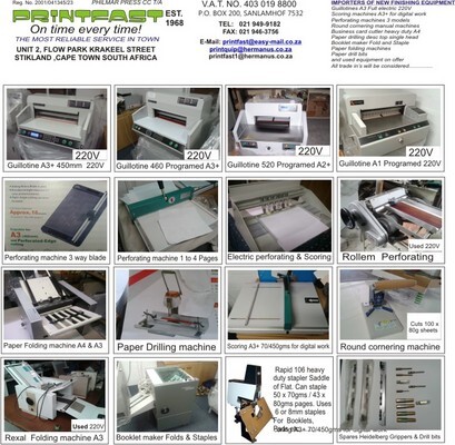 Printfast Printing Equipment
