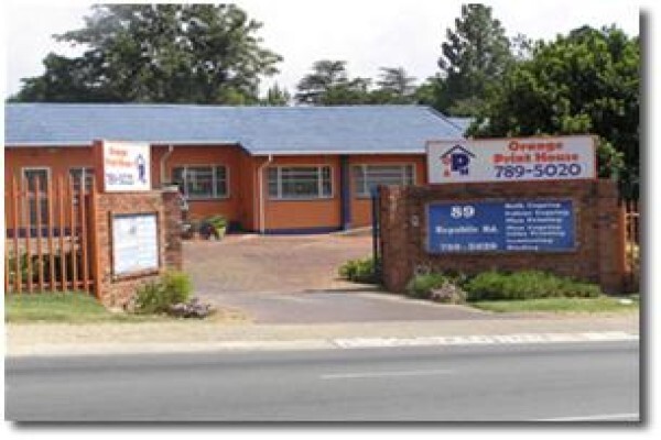 Orange Print House