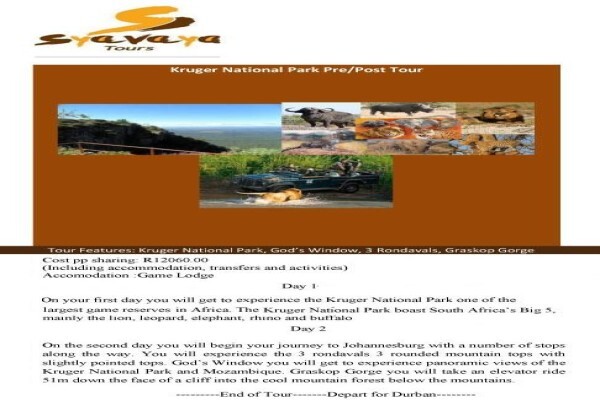 Syavaya Travel & Tours