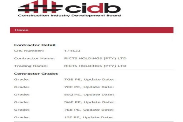 Rodger Ian Carter's Technical Services CC