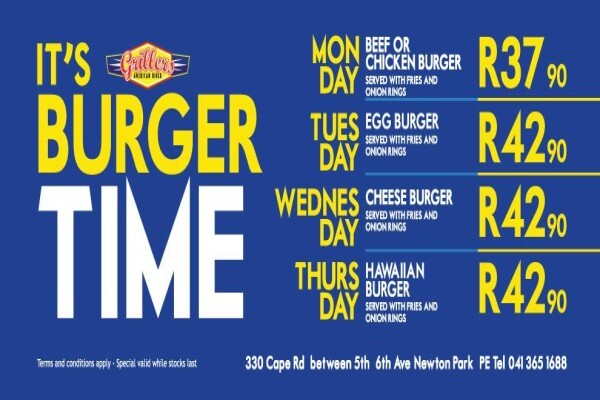 Grillers American Diner:Branches:Spar Centre Blwtr By