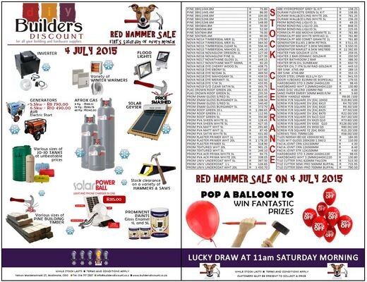 Builders Discount