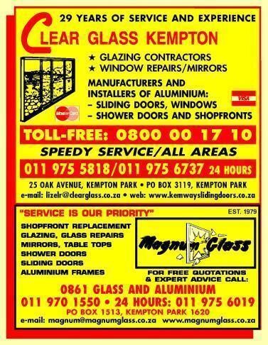 Clear Glass Kempton