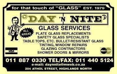 Day 'n Nite Glass Services CC