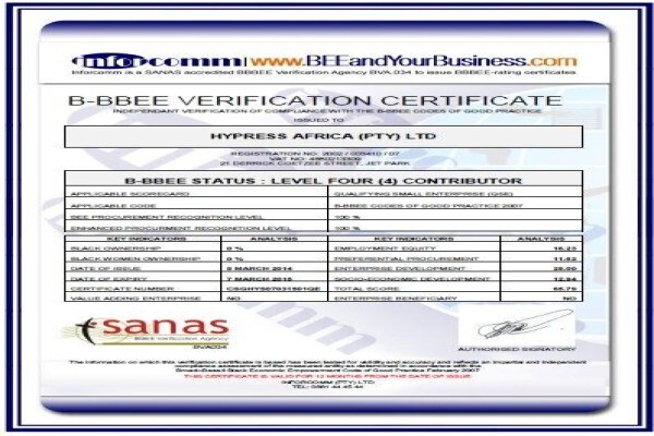 Hypress Africa (Pty) Ltd