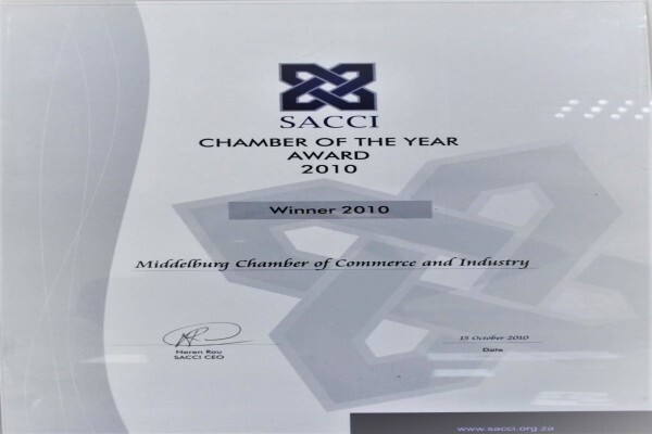 Middelburg Chamber Of Commerce & Industry:After hours Cell